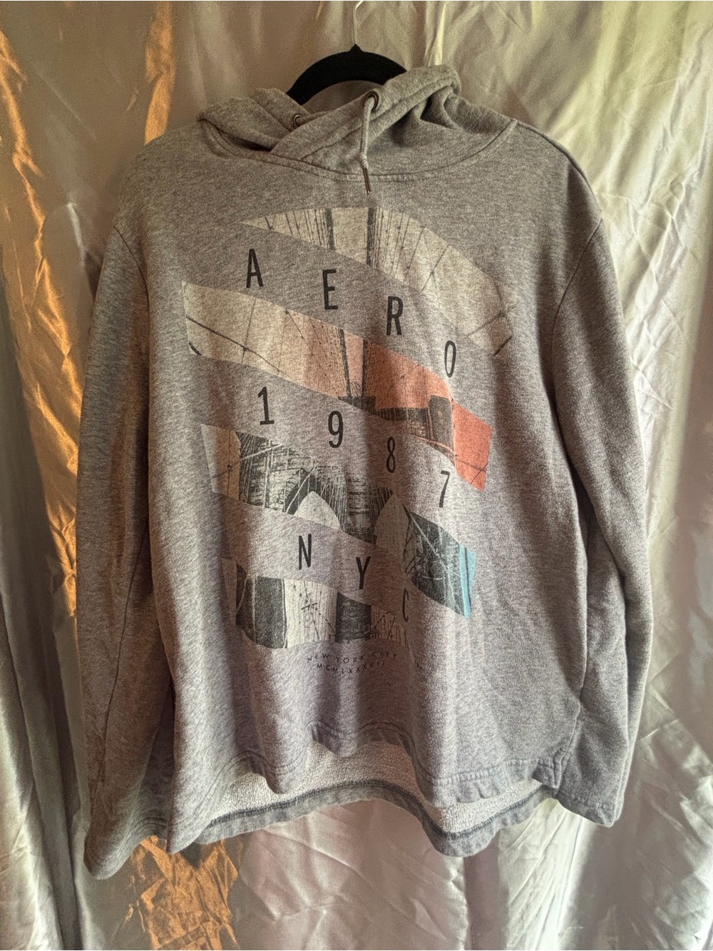 Y2K Aeropostale Pullover Hoodie Large